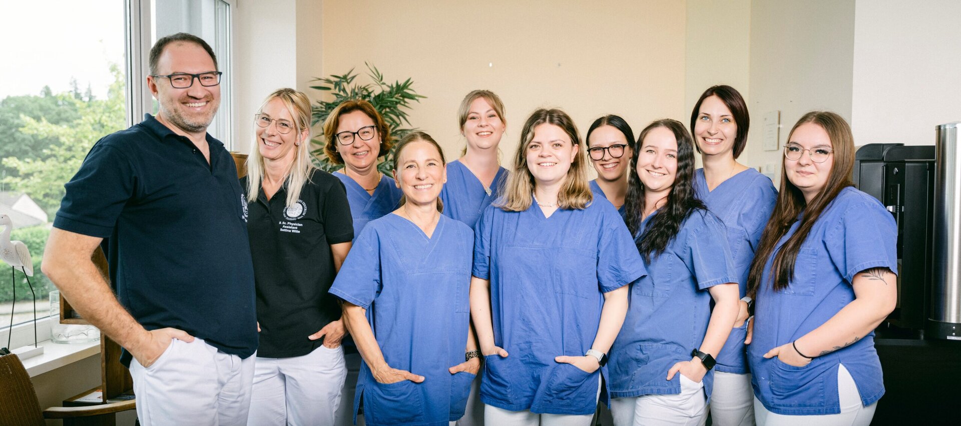 Das Team des Onkologischen Zentrum Passau ist zu sehen